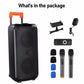 40W Multi Speaker, Light Rhythm Change, Bluetooth Remote Control, Plastic Rod Speaker - AELYOS