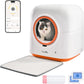 60L Automatic Cat Litter Box, Smart App Control, Deodorizing, Infrared Sensor - AELYOS