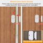 1 Set Wireless Window Door Magnet Alarms Magnetic Sensor Security Burglar Alarm For Kid Safety With Batteries - AELYOS