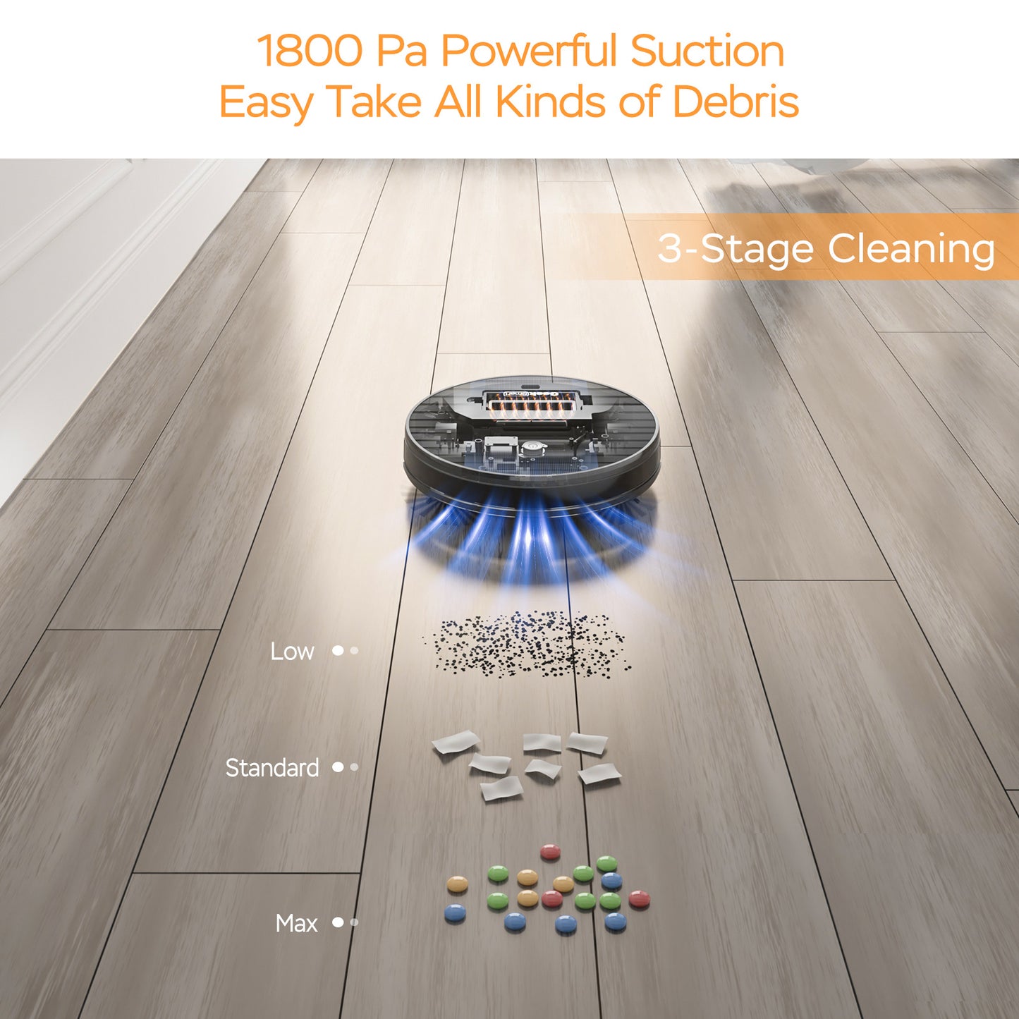 Geek Smart Robot Vacuum Cleaner - AELYOS