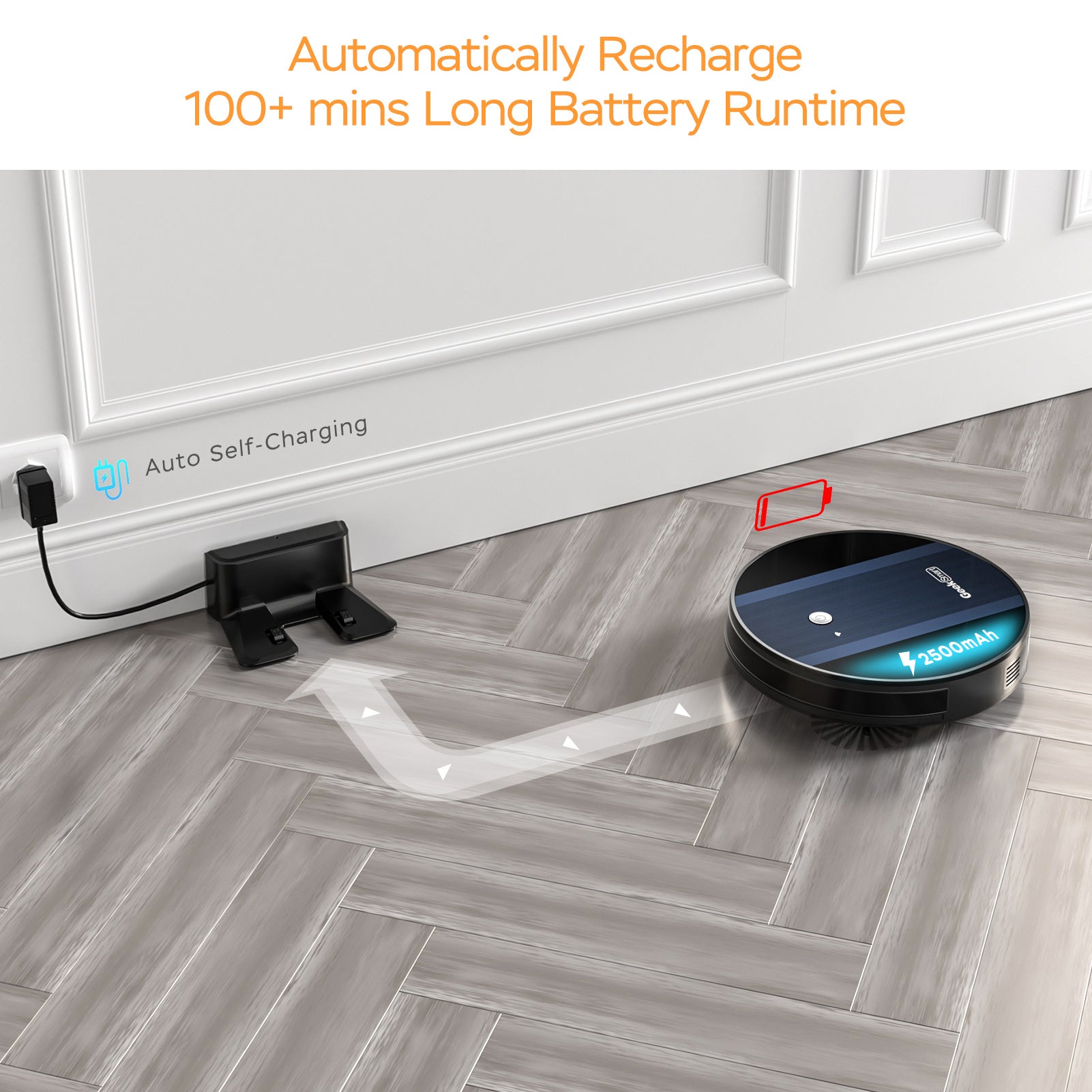 Geek Smart Robot Vacuum Cleaner - AELYOS