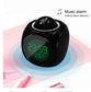 LED Projection Alarm Clock Digital LCD Display Voice Talking Weather Snooze USB - AELYOS