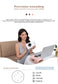 Smart Hand Massager With Heat Therapy - 5 Intensity Levels & 3 Massage Mode - AELYOS