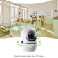 2-way Video Call Network Camera PTZ WIFI Security Cam AI Smart Camera For Home Night Vision Wireless - AELYOS