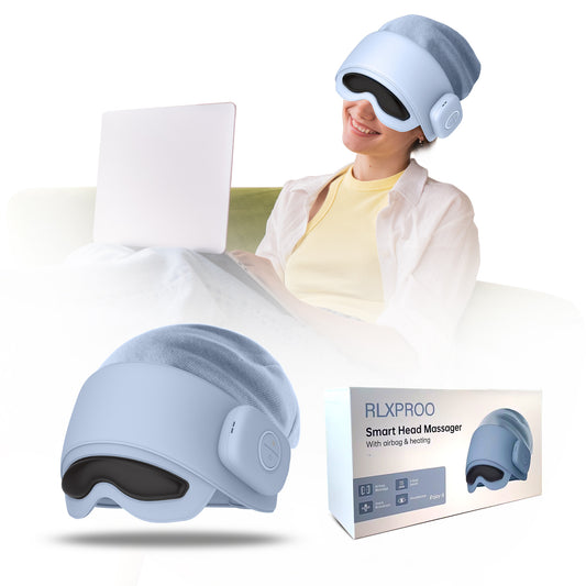 Smart Head Massager With Eye Relief & Heating Function - AELYOS