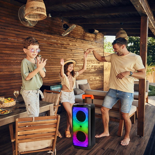 40W Multi Speaker, Light Rhythm Change, Bluetooth Remote Control, Plastic Rod Speaker - AELYOS