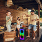 40W Multi Speaker, Light Rhythm Change, Bluetooth Remote Control, Plastic Rod Speaker - AELYOS