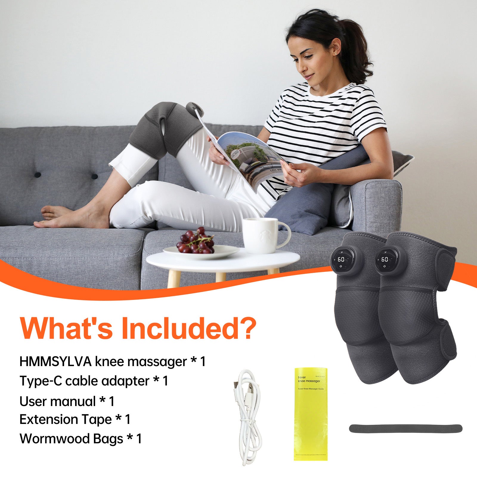 Trending Rechargeable Knee Comfort Pad Smart Relief Portable Care - AELYOS