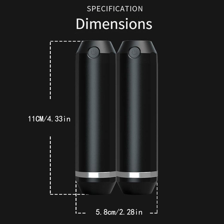Portable Pocket Heater With Split Magnetic And Flashlight Hand Warmers - AELYOS
