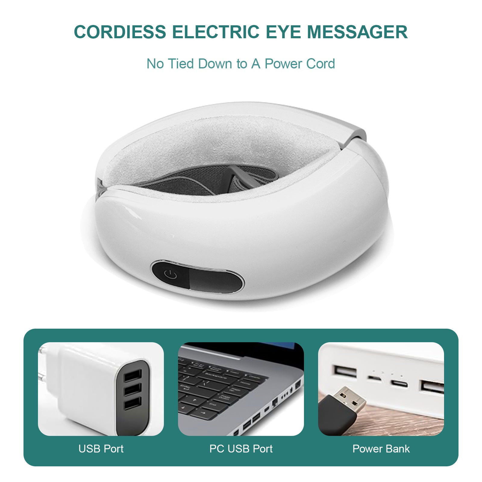 Smart Eye Protection Device Bluetooth Music Heat Massage Device - AELYOS