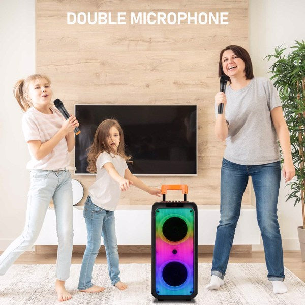 40W Multi Speaker, Light Rhythm Change, Bluetooth Remote Control, Plastic Rod Speaker - AELYOS