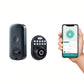 Tuya Intelligent Fingerprint Door Lock With Application Control And Key - AELYOS