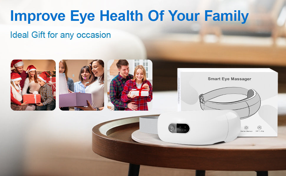 Smart Eye Protection Device Bluetooth Music Heat Massage Device - AELYOS