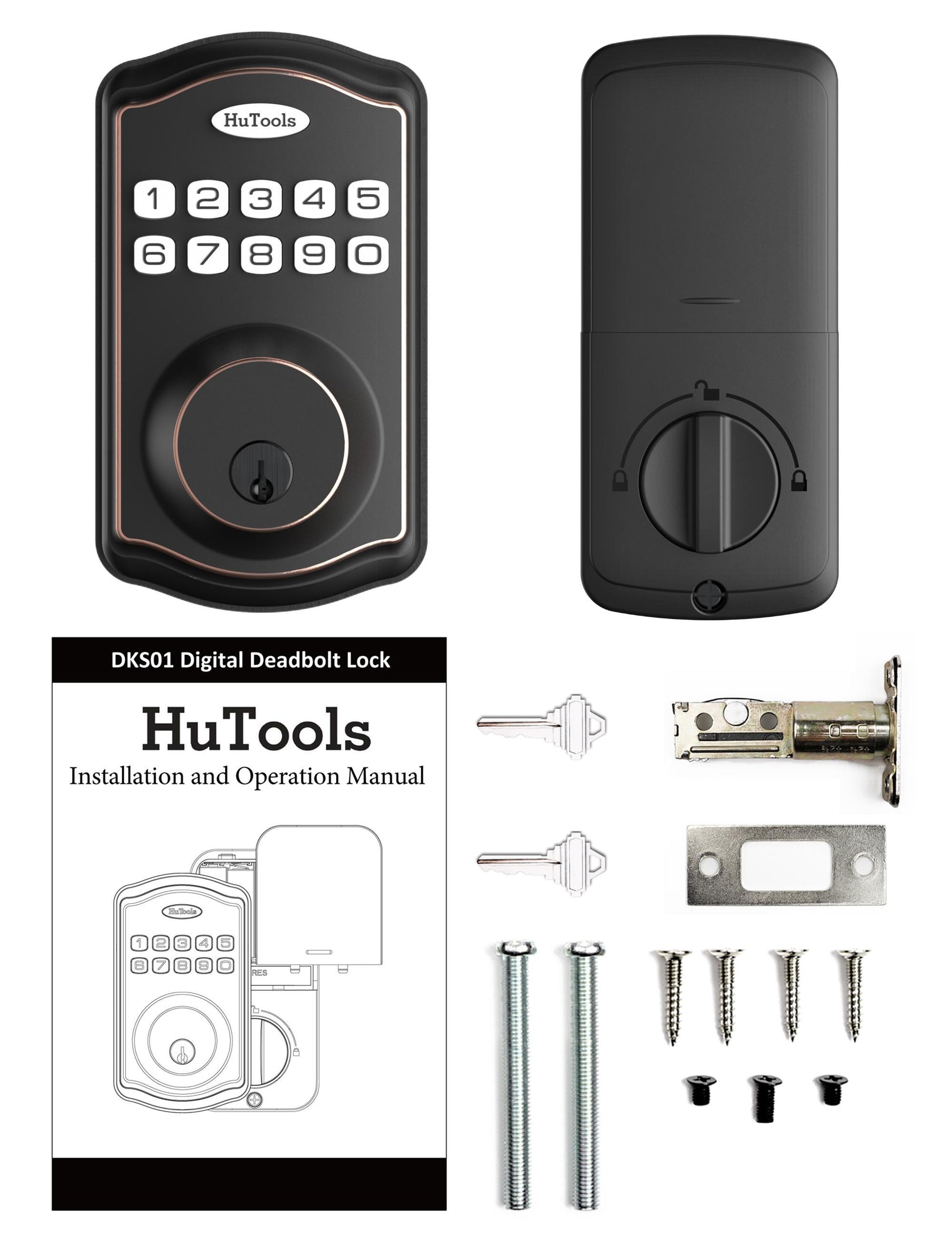Upgrade Smart Lock Multi-password System - AELYOS