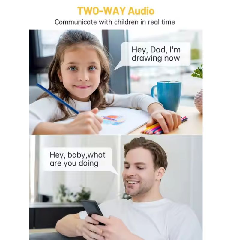 WESECUU 3MP 360 Bulb Cam - AELYOS