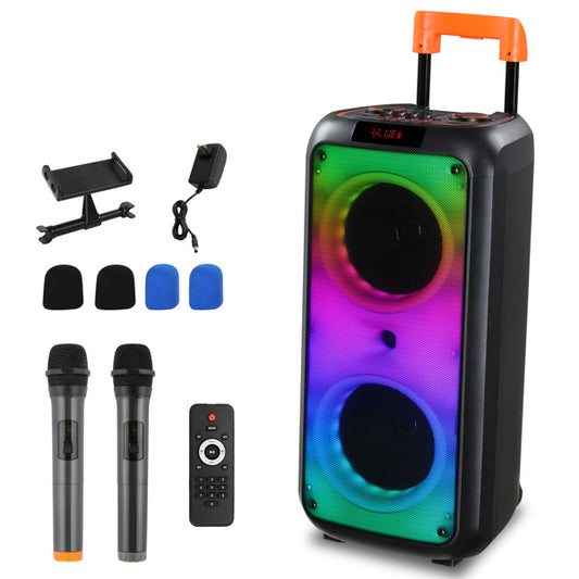 40W Multi Speaker, Light Rhythm Change, Bluetooth Remote Control, Plastic Rod Speaker - AELYOS