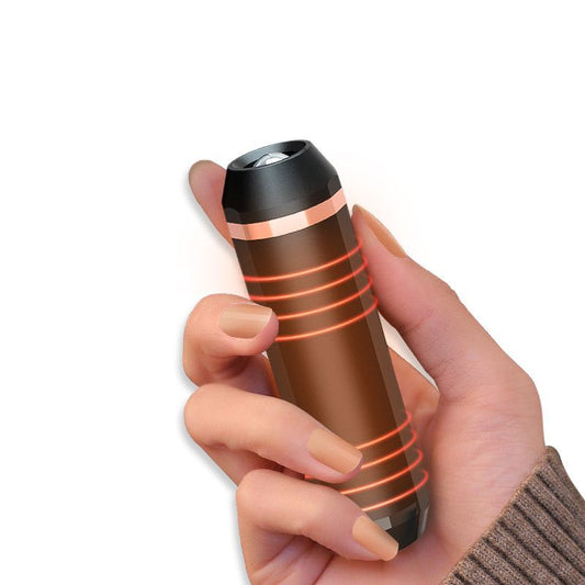 Portable Pocket Heater With Split Magnetic And Flashlight Hand Warmers - AELYOS