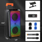 40W Multi Speaker, Light Rhythm Change, Bluetooth Remote Control, Plastic Rod Speaker - AELYOS