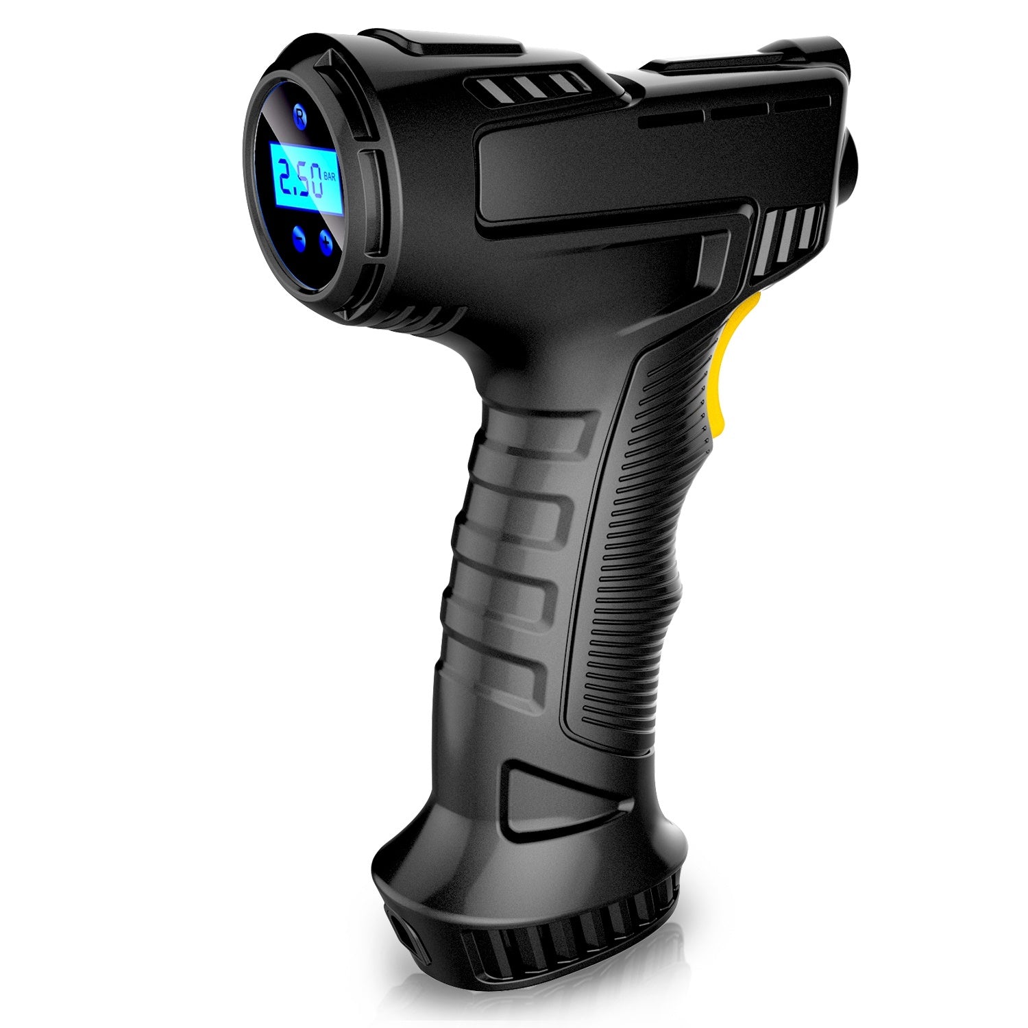 Portable Car Tire Inflator DC 12V Digital Car Air Compressor Electric Air Inflator With LED Light 150PSI - AELYOS
