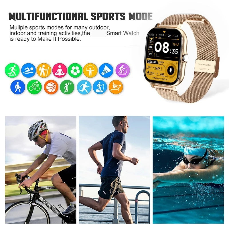 Y13 Smart Watch Pedometer Heart Rate Monitoring Bluetooth-compatible Call - AELYOS