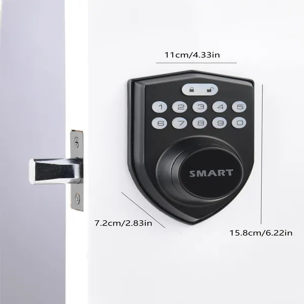 Tuya Smart Door Lock With App Control And Key - AELYOS